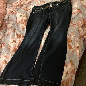 Torrid Plus Size Mid Rise Flare Jeans